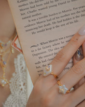 將圖片載入圖庫檢視器 【淡水珍珠】PEARL ROCK - Rhombus Ring