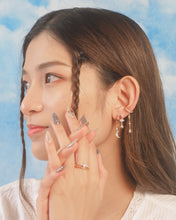 Load image into Gallery viewer, Moon Shine - Opal Hoops