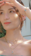 ๅฐๅ็่ผๅ
ฅๅๅบซๆชข่ฆๅจ Depth - Titanium Steel Blue Droplet Necklace *Waterproof