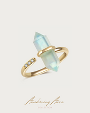 Load image into Gallery viewer, GEMY - Aquamarine Gold Ring