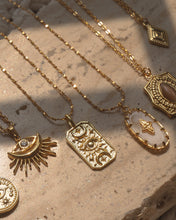 Load image into Gallery viewer, Sacred Sign - Evil Eye Moon Shine Necklace *Waterproof