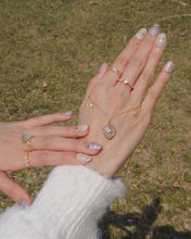 Load image into Gallery viewer, GEMY - Rose Quartz Necklace โฆ 925 Silver โข