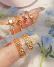 Load image into Gallery viewer, BLOSSOM - Gold Ring ✦ 925 Silver ™