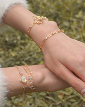 Load image into Gallery viewer, Flowery-Vermeil Bracelet