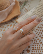 將圖片載入圖庫檢視器 【淡水珍珠】PEARL ROCK - Rhombus Ring