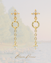 Load image into Gallery viewer, Clover - 18KGP Earrings