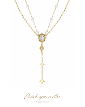 Load image into Gallery viewer, REYA - Gold Double Layered Necklace