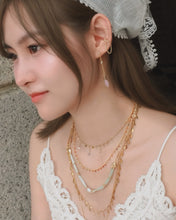 Load image into Gallery viewer, 【粉水晶】PINKY - Gold Earrings