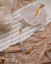 將圖片載入圖庫檢視器 【可打開放香水】 HEARTFELT (Gold) - White Crystal Perfume Necklace ✦ Waterproof™