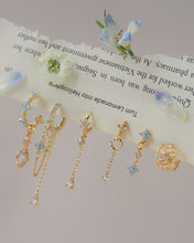Load image into Gallery viewer, Blue Bell - 18KGP Earrings