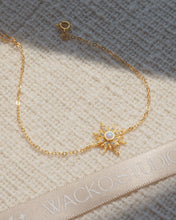 Load image into Gallery viewer, 8 AWN STAR - Gold Bracelet โฆ 925 Silver โข