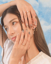 Load image into Gallery viewer, Starbust - Opal Hoops