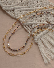 將圖片載入圖庫檢視器 Autumn Soul - Crystal Beaded Necklace