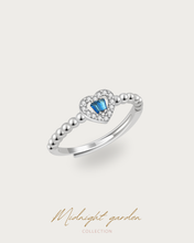 Load image into Gallery viewer, SWEETIE BLUE - Silver Ring