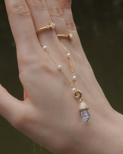 Load image into Gallery viewer, OCEAN TEARS - Gold Pearl Necklace ✦ Semi-Waterproof