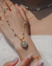 Load image into Gallery viewer, GEMY - Aquamarine Necklace โฆ Waterproofโข