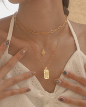 Load image into Gallery viewer, Wish Maker - Moon & Sun Tarot Necklace *Waterproof