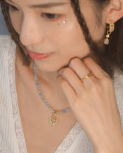 Load image into Gallery viewer, Blue Whisper - Aquamarine Crystal Necklace
