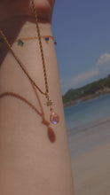 ๅฐๅ็่ผๅ
ฅๅๅบซๆชข่ฆๅจ Depth - Titanium Steel Blue Droplet Necklace *Waterproof