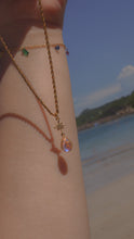 ๅฐๅ็่ผๅ
ฅๅๅบซๆชข่ฆๅจ Depth - Titanium Steel Blue Droplet Necklace *Waterproof