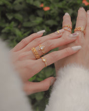 將圖片載入圖庫檢視器 Serene - 18KGP Ring