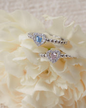 Load image into Gallery viewer, SWEETIE BLUE - Silver Ring