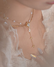 Load image into Gallery viewer, REYA - Gold Double Layered Necklace