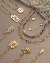 Load image into Gallery viewer, Wish Maker - Moon & Sun Tarot Necklace *Waterproof