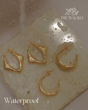 Load image into Gallery viewer, Harvest - Rhombus Textured Hoops *Waterproof