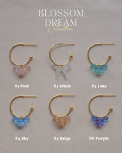 Load image into Gallery viewer, Butterfly - 18KGP Hoops