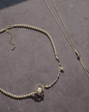 Load image into Gallery viewer, GRACE - Pearl Silver Necklace