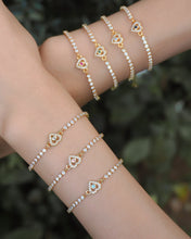 將圖片載入圖庫檢視器 Dazzle Heartz Bracelet - Kunzite