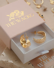 將圖片載入圖庫檢視器 Gypsy - Egypt Textured Hoops *Waterproof