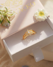 Load image into Gallery viewer, BLOSSOM - Gold Ring ✦ 925 Silver ™
