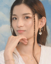 Load image into Gallery viewer, Moon Shine - Opal Hoops