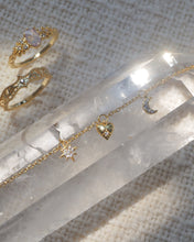 Load image into Gallery viewer, SIGHT - Gold Bracelet โฆ 925 Silver โข