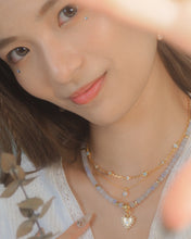 Load image into Gallery viewer, Blue Whisper - Aquamarine Crystal Necklace