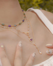 Load image into Gallery viewer, Secret - Amethyst Toggle Necklace