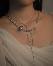 Load image into Gallery viewer, GRACE - Pearl Silver Necklace