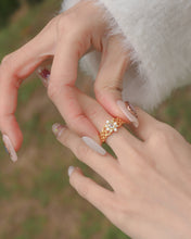 Load image into Gallery viewer, BLOSSOM - Gold Ring ✦ 925 Silver ™