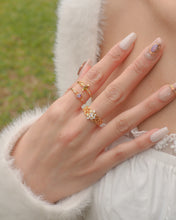 Load image into Gallery viewer, BLOSSOM - Gold Ring ✦ 925 Silver ™