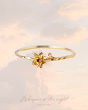 Load image into Gallery viewer, July • Water Lily - Birth Flower Ring