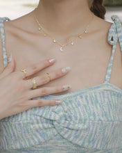 Load image into Gallery viewer, Sight - 18KGP Moon Necklace