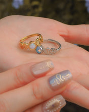 Load image into Gallery viewer, CELESTIAL - Opal Ring ✦ 925 Silver ™