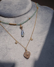 Load image into Gallery viewer, GEMY - Rose Quartz Necklace โฆ 925 Silver โข