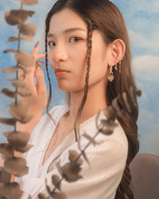 Load image into Gallery viewer, Moon Shine - Opal Hoops