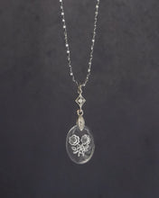 Load image into Gallery viewer, Eternal Rose Ver.2 - Silver Necklace ✦ Waterproof™