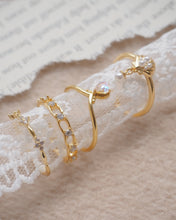 將圖片載入圖庫檢視器 SAINT - Gold Ring ✦ 925 Silver ™