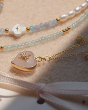 Load image into Gallery viewer, GEMY - Rose Quartz Necklace โฆ 925 Silver โข