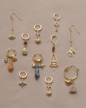 Load image into Gallery viewer, Sacred Sign - Evil Eye Drop Earrings